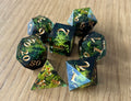 Pre-Order Mossy Dice 7 piece set (ships July 15th)